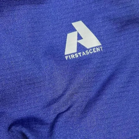 Eddie Bauer First Ascent Pullover Womens Navy Blue Half Zip Activewear Jacket L - Picture 6 of 12